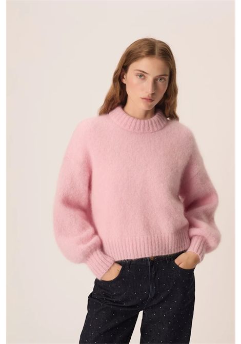 Des Petits Hauts Women's Alex Dragée Cropped Kid Mohair & Merino Wool Jumper Des Petits Hauts |  | 1H26000111026